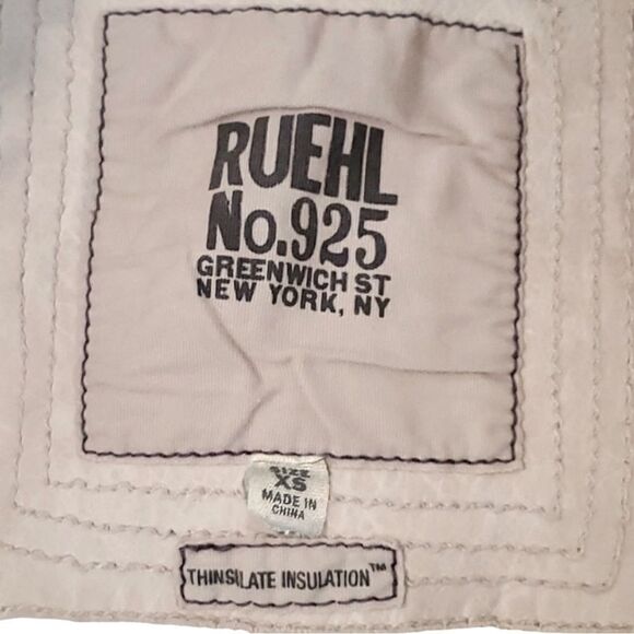 🔥 Ruehl No. 925 Insulated Winter Snow Ski Waxed Cotton Silk Jacket Coat Parka S - Picture 10 of 16